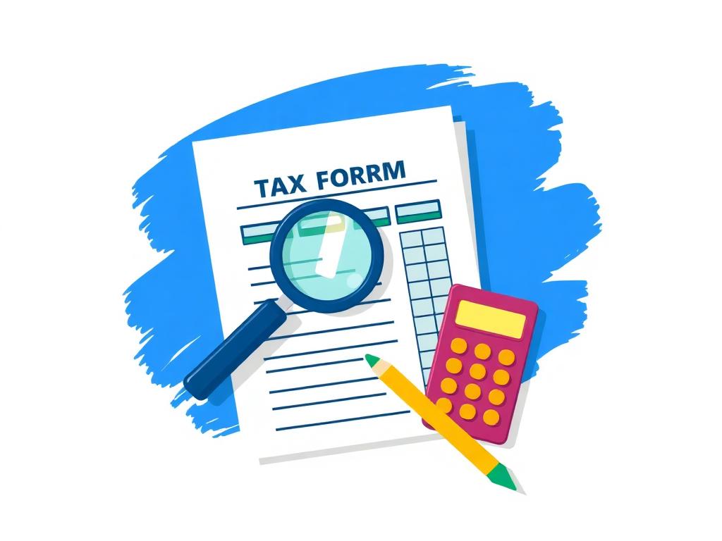 How to File Taxes illustration